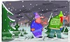 Cartoon: Küssen Sie mich! (small) by Leichnam tagged küssen,sie,mich,leichnam,leichnamcartoon,guschen,herr,zielmund,wald,winter,winterwald,begierde