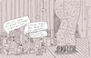Cartoon: schlimm (small) by Leichnam tagged schlimm,riese,zyklop,titan,wohnung,riesig,geld,fürze,gestank,kotztüten,speitüten,leichnam,leichnamcartoon