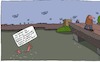 Cartoon: Tja ... (small) by Leichnam tagged tja,ertrinken,ersaufen,see,teich,tümpel,hilfe,schild,bitte,schulz,dombrowski,brücke,leichnam,leichnamcartoon
