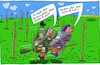 Cartoon: Unterwegs (small) by Leichnam tagged unterwegs,hexen,besen,flug,wälder,licht,düster,dunkel,leichnam,leichnamcartoon