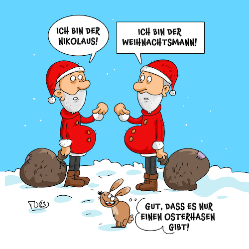 Cartoon: Nikolaus oder Weihnachtsmann (medium) by Trantow tagged nikolaus,weihnachtsmann,weihnachten,tradition,brauchtum,christen,kirche,feiertag,advent,nikolaus,weihnachtsmann,weihnachten,tradition,brauchtum,christen,kirche,feiertag,advent