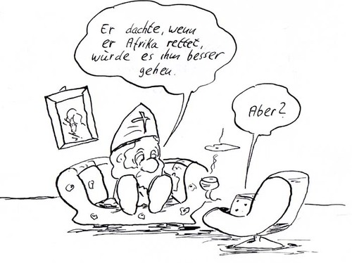 Cartoon: Schmerzen (medium) by kusubi tagged kusubi