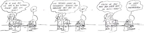 Cartoon: was schönes (medium) by kusubi tagged kusubi