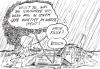 Cartoon: shortcut (small) by kusubi tagged grab,regen,besuch,fragen,sterben