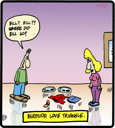 Bermuda Love Triangle yapan cartertoons | Aşk Cartoon | TOONPOOL