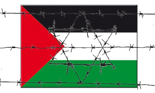 Cartoon: Palästina (medium) by Fareus tagged palästina,israel