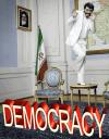 Cartoon: Democracy (small) by Fareus tagged democracy phobia iran mahmud ahmadinedschad