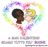 Cartoon: Saint Valentine Extended (small) by sdrummelo tagged gay,homophobia,xenophobia,racism,kiss,sain,valentine