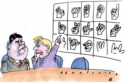 Cartoon: Abhörskandal (medium) by Jan Tomaschoff tagged lauschangriff,geheimdienste,lauschangriff,geheimdienste