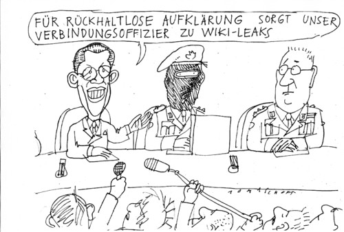 Cartoon: Aufklärung (medium) by Jan Tomaschoff tagged guttenberg,wikileaks,skandale,guttenberg,wikileaks,skandale,skandal,internet,gericht,justiz