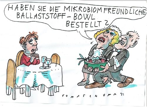 Cartoon: Ballastbowl (medium) by Jan Tomaschoff tagged ernährung,ernährung