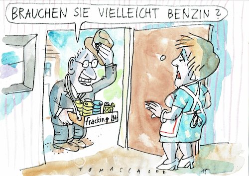 Cartoon: Benzin (medium) by Jan Tomaschoff tagged erdöl,benzin,preis,erdöl,benzin,preis