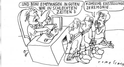 Cartoon: Boni (medium) by Jan Tomaschoff tagged boni,managergehälter