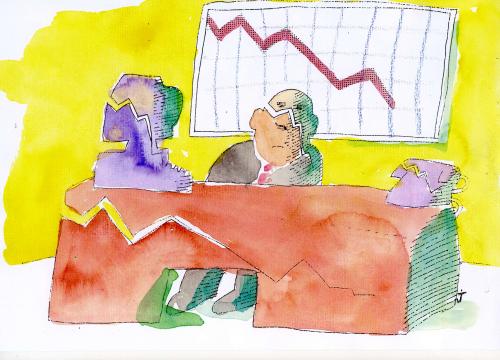 Cartoon: Crisis (medium) by Jan Tomaschoff tagged crisis,krise,wirtschaftskrise,rezession,krise,aktien,börse,wirtschaft,wirtschaftskrise,finanzkrise,rezession