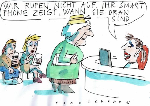 Cartoon: der nächste (medium) by Jan Tomaschoff tagged gesundheit,arzt,digitalisierung,gesundheit,arzt,digitalisierung