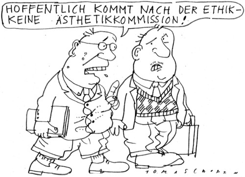 Cartoon: Ethik (medium) by Jan Tomaschoff tagged ethik,ethik