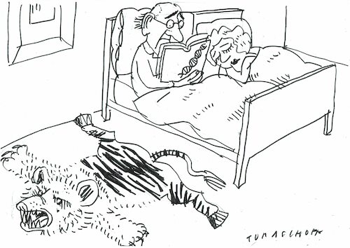 Cartoon: Genetik (medium) by Jan Tomaschoff tagged genetik,erblichkeit,dna,genetik,erblichkeit,dna