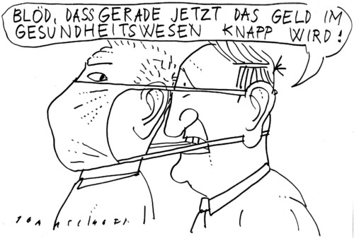 Cartoon: Gesundheitswesen (medium) by Jan Tomaschoff tagged gesundheitswesen,gesundheit,gesundheit