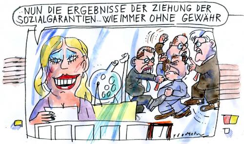 Cartoon: guttenberg steinmeier steinbrüc (medium) by Jan Tomaschoff tagged guttenberg,steinmeier,steinbrück,sozialgarantien,wahlkampf