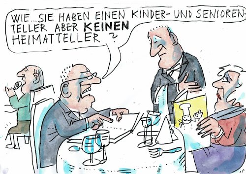 Cartoon: Heimat (medium) by Jan Tomaschoff tagged heimat,sentimentalität,provinzialität,heimat,sentimentalität,provinzialität