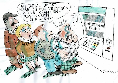 Cartoon: Krankendaten (medium) by Jan Tomaschoff tagged digitalisierung,gesundheit,datenschutz,digitalisierung,gesundheit,datenschutz