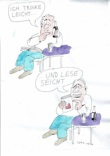 Cartoon: leicht (medium) by Jan Tomaschoff tagged leichtigkeit,stress,entspannung,leichtigkeit,stress,entspannung
