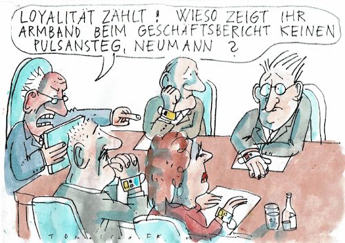 Cartoon: Loyalität (medium) by Jan Tomaschoff tagged gesundheit,daten,datenschutz,gesundheit,daten,datenschutz