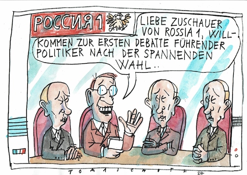 Cartoon: Nach der Wahl (medium) by Jan Tomaschoff tagged rußland,putin,wahl,autokratie,rußland,putin,wahl,autokratie
