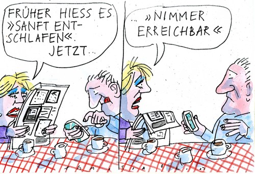 Cartoon: no (medium) by Jan Tomaschoff tagged communication,communication