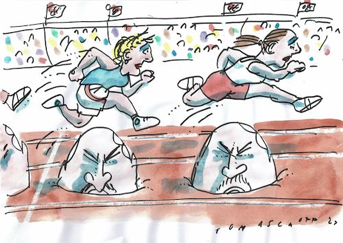 Cartoon: Olympia (medium) by Jan Tomaschoff tagged olympia,politik,belarus,lukaschenko,olympia,politik,belarus,lukaschenko