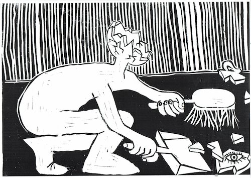 Cartoon: Ordnung (medium) by Jan Tomaschoff tagged ftrust,depression,ftrust,depression