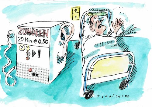 Cartoon: Pflege (medium) by Jan Tomaschoff tagged gesundheit,pflege,fachkräftemangel,gesundheit,pflege,fachkräftemangel