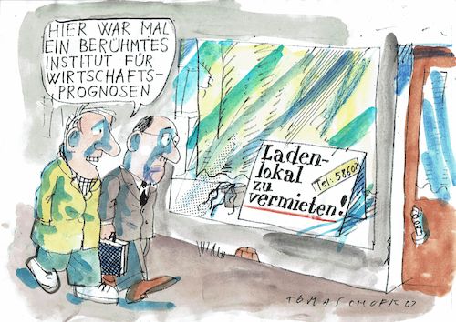 Cartoon: Prognosen (medium) by Jan Tomaschoff tagged wirtschaft,krise,corona,wirtschaft,krise,corona
