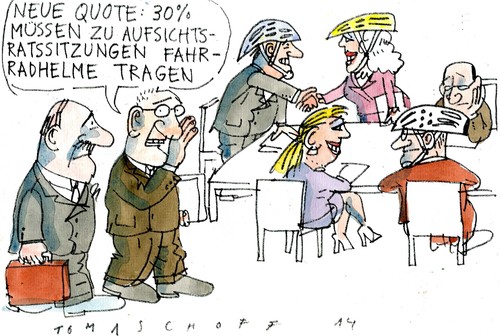 Cartoon: Quote (medium) by Jan Tomaschoff tagged fahrradhelm,quote,fahrradhelm,quote