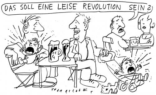 Cartoon: Revolution (medium) by Jan Tomaschoff tagged kinder,geburtenrate