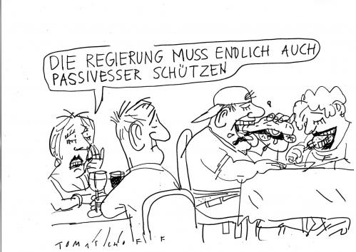 Cartoon: Schutz (medium) by Jan Tomaschoff tagged rettungspaket,milliardenbürgschaft,schutzschirm