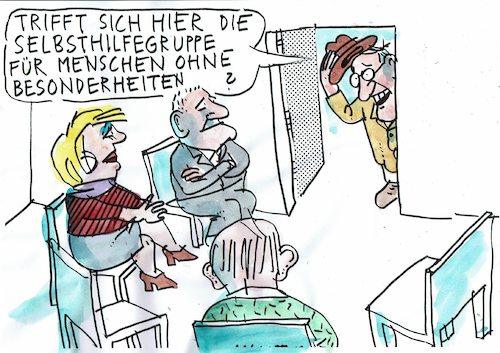 Cartoon: Selbsthilfe (medium) by Jan Tomaschoff tagged psyche,kontakte,einsamkeit,psyche,kontakte,einsamkeit