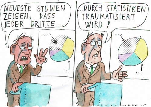 Cartoon: Statistik (medium) by Jan Tomaschoff tagged studien,psychologie,statistik,studien,psychologie,statistik