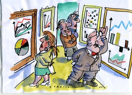 Cartoon: statistiken (medium) by Jan Tomaschoff tagged statistiken,museum,kunst,statistiken,museum,kunst