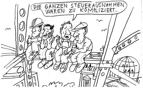 Cartoon: steuern (medium) by Jan Tomaschoff tagged steuern,steuer,steuern,steuer,steuerausnahmen