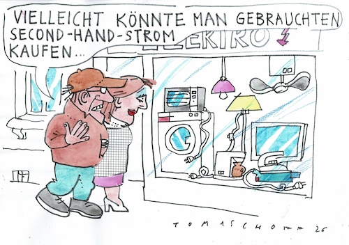 Cartoon: Strom (medium) by Jan Tomaschoff tagged energie,strom,preis,energie,strom,preis