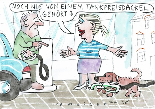 Cartoon: Tankpreis (medium) by Jan Tomaschoff tagged benzinpreis,deckel,benzinpreis,deckel