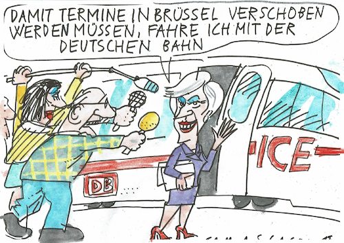 Cartoon: Verschiebung 2 (medium) by Jan Tomaschoff tagged eu,uk,brexit,eu,uk,brexit