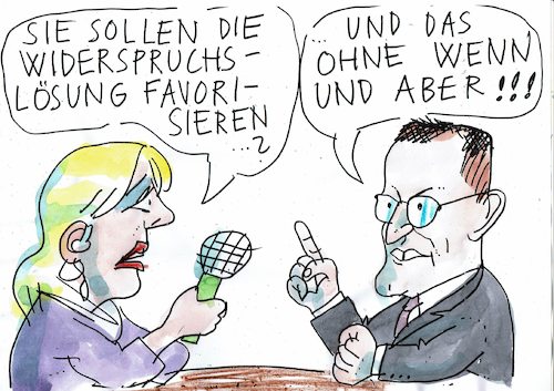 Cartoon: Widerspruch (medium) by Jan Tomaschoff tagged spahn,transplantationen,spahn,transplantationen