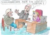 Cartoon: Abbrecher (small) by Jan Tomaschoff tagged schulabbrecher,bildung,jugend