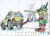 Cartoon: Abgase (small) by Jan Tomaschoff tagged vw,abgase,betrug