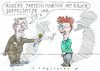 Cartoon: AKK (small) by Jan Tomaschoff tagged cdu,akk,merz