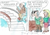 Cartoon: Aktienrente 2 (small) by Jan Tomaschoff tagged rente,börse,aktien