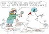 Cartoon: alt und weiß (small) by Jan Tomaschoff tagged diversität,männer,hautfarbe