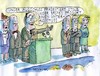 Cartoon: Ausschuss (small) by Jan Tomaschoff tagged ausschuss,entscheidungen